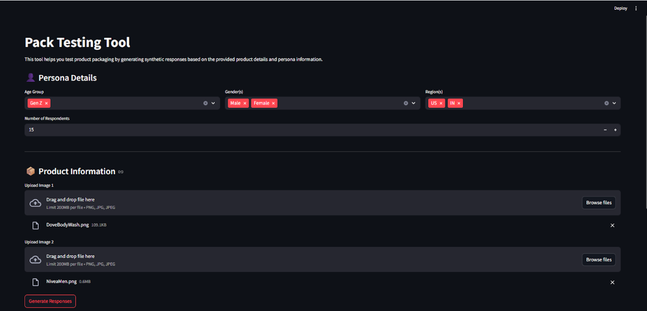 Pack Testing Example 1